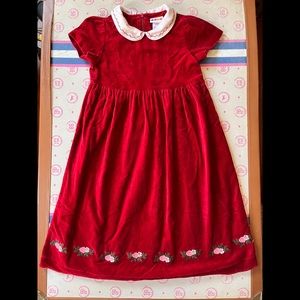 Red Velvet Gymboree Dress